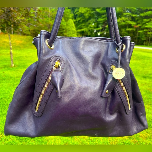 Furla Leather Shoulder Bag - Picture 1 of 17